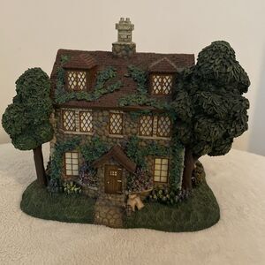 Thomas Kinkade Wiltshire Pastry Shop Hawthorne Lamp Light Village 79988